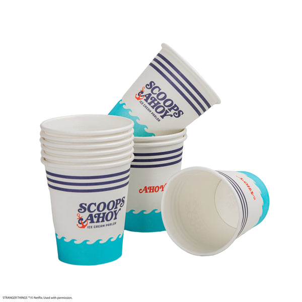Set de 24 Gobelets en papier Scoops Ahoy