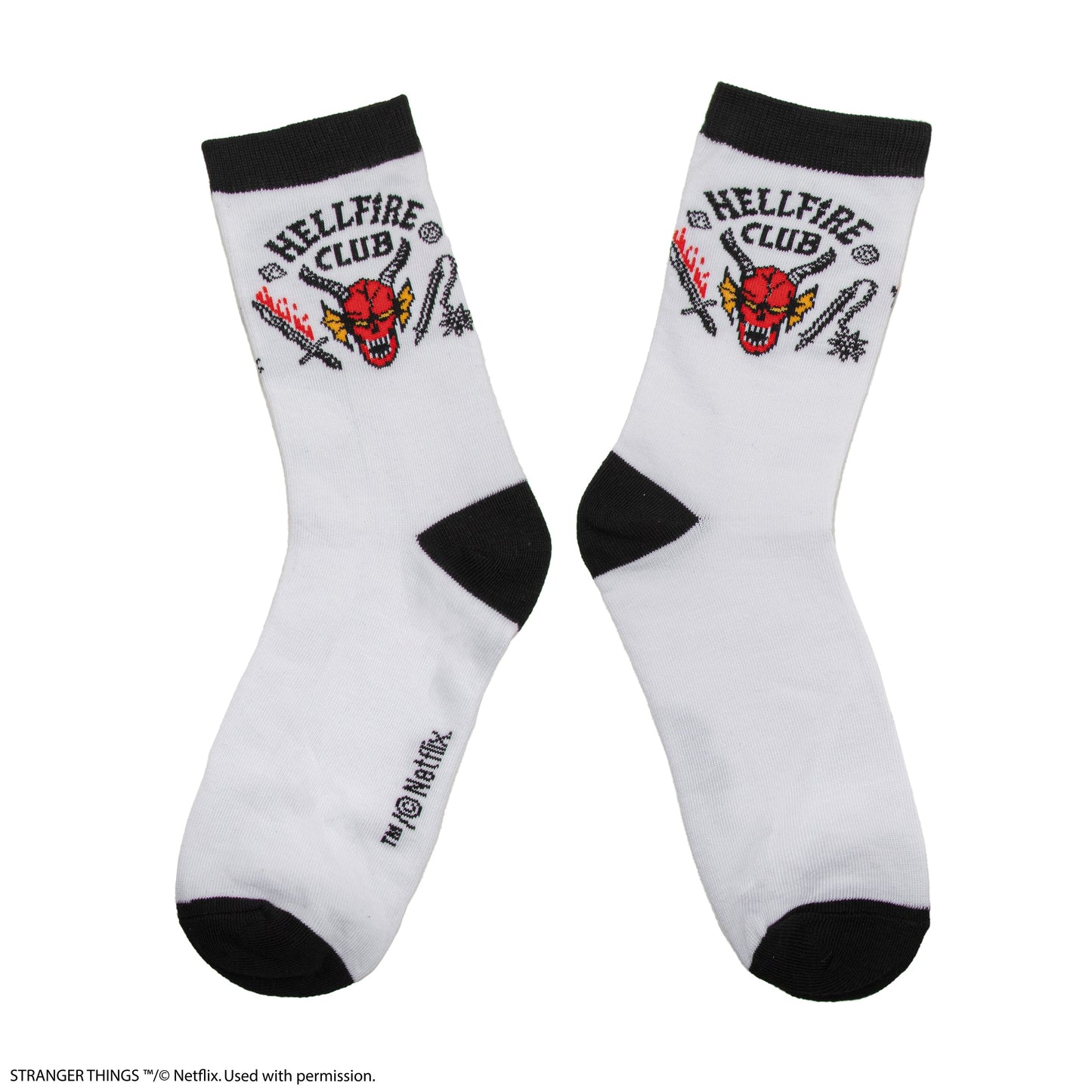 Pack of 3 Pairs of Hellfire Club Socks