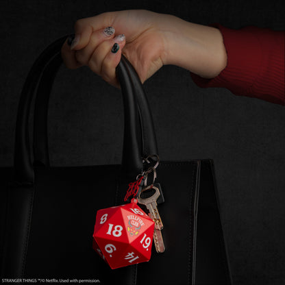 Squishy Hellfire Club Dice Keychain