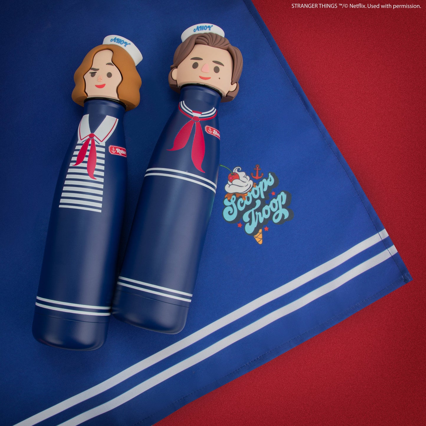 Sculpted Insulated Bottle Robin Scoops Ahoy