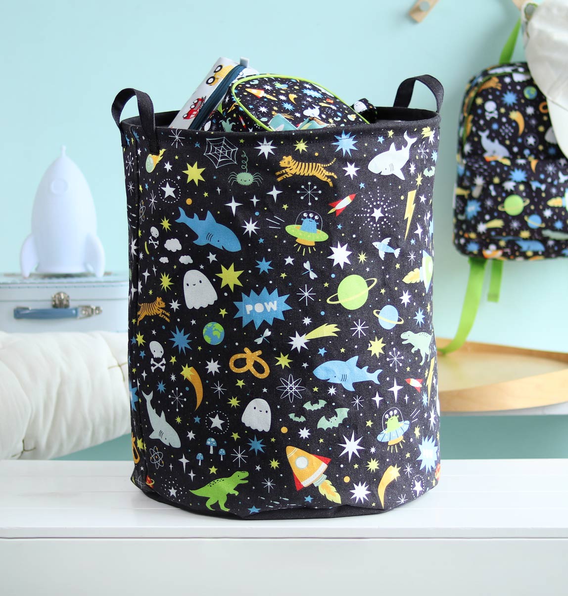 Panier de rangement - Galaxie