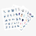 Spiritual Stuff - Stickers Lot de 3 Pages