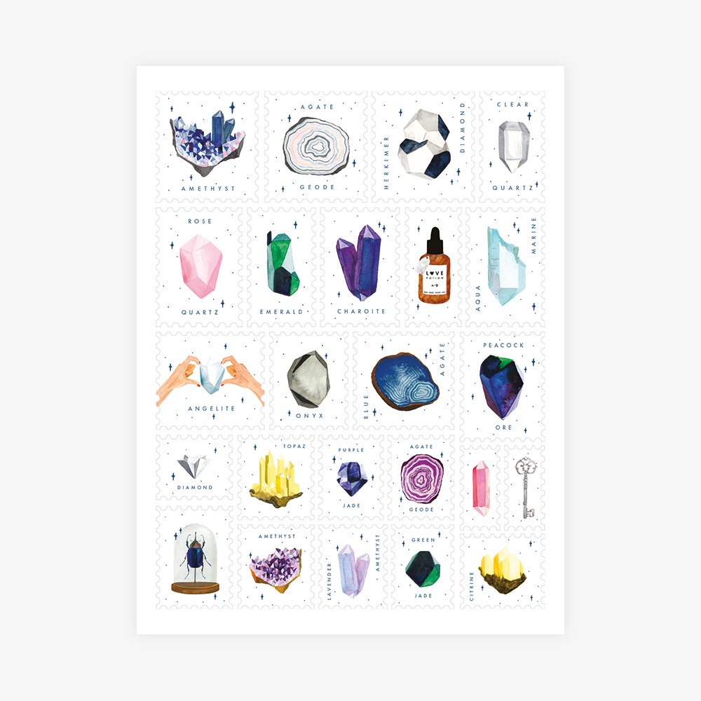 Spiritual stuff - 3-page sticker set