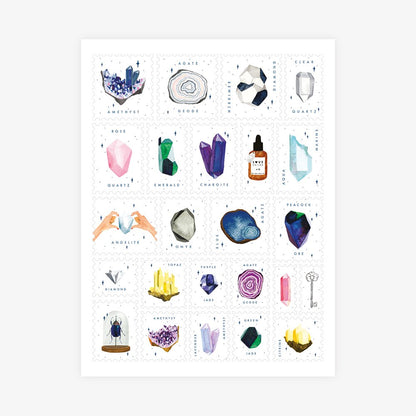Spiritual stuff - 3-page sticker set