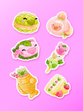 Douceurs japonaises | Stickers