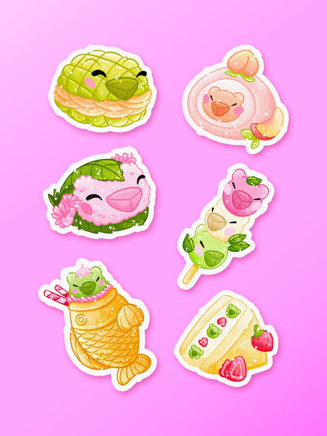 Douceurs japonaises | Stickers