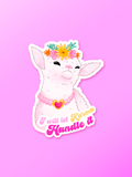 I will let Karma handle it | Sticker
