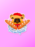 Oui oui baguette | Sticker