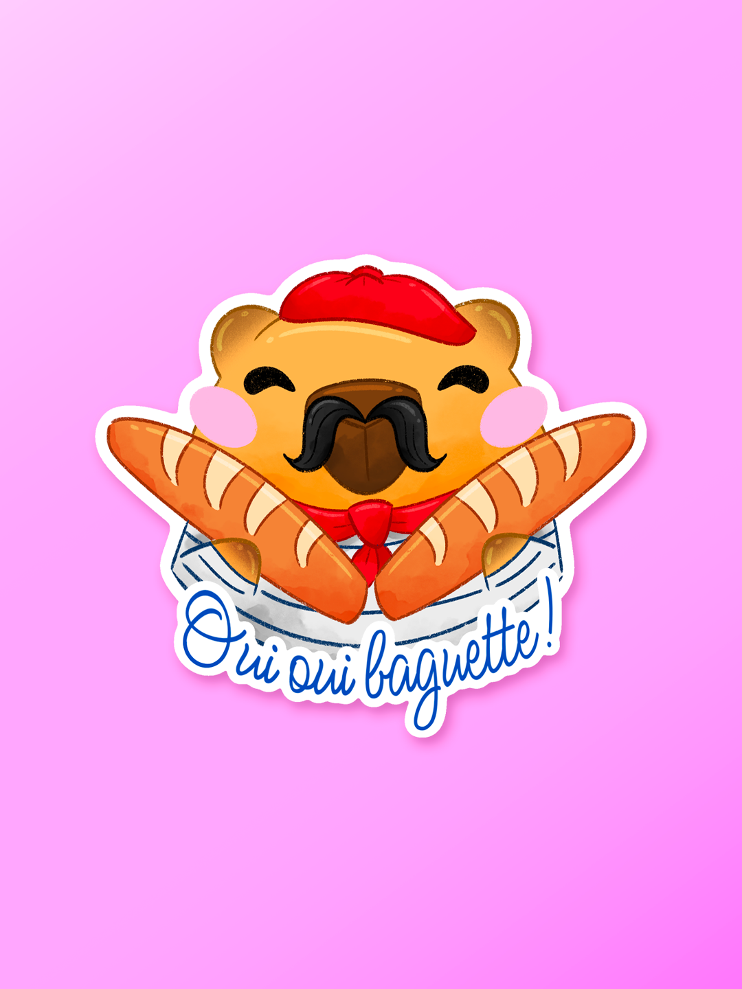 Oui oui baguette | Sticker