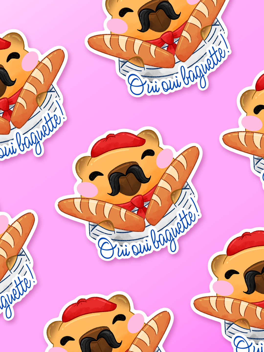 Oui oui baguette | Sticker