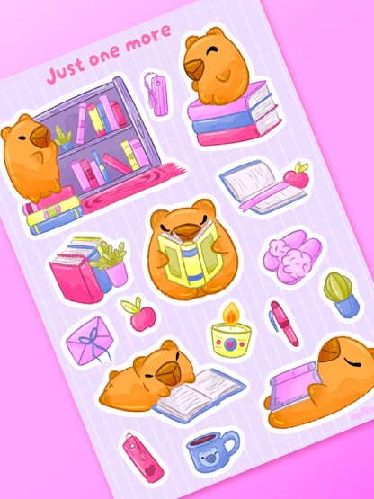 Just one more | Stickersheet