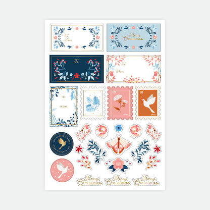 White Winter - Set of 3 sticker sheets