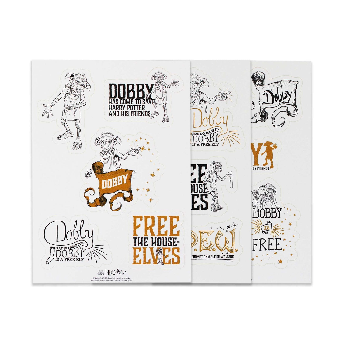 Planche de stickers Harry Potter - Dobby