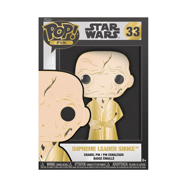 Funko Pop! Pin Supreme Leader Snoke – Star Wars