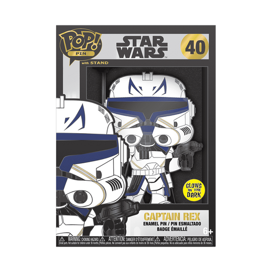 Pop! Pin Captain Rex (Glow) 