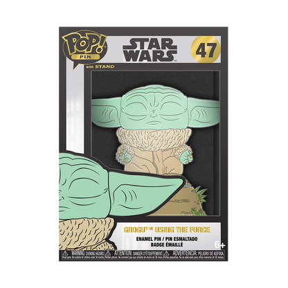 Pop! Pin Grogu using the Force