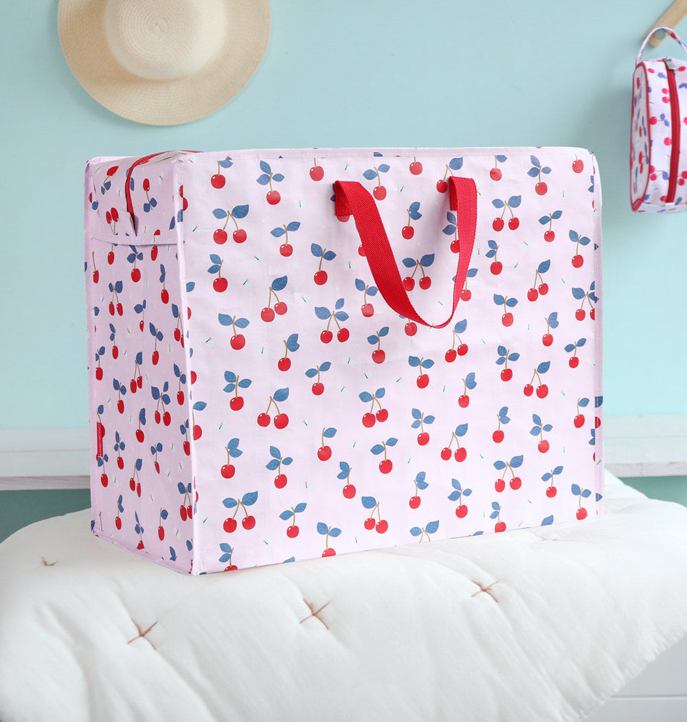 Grand sac de rangement XL - Cerises