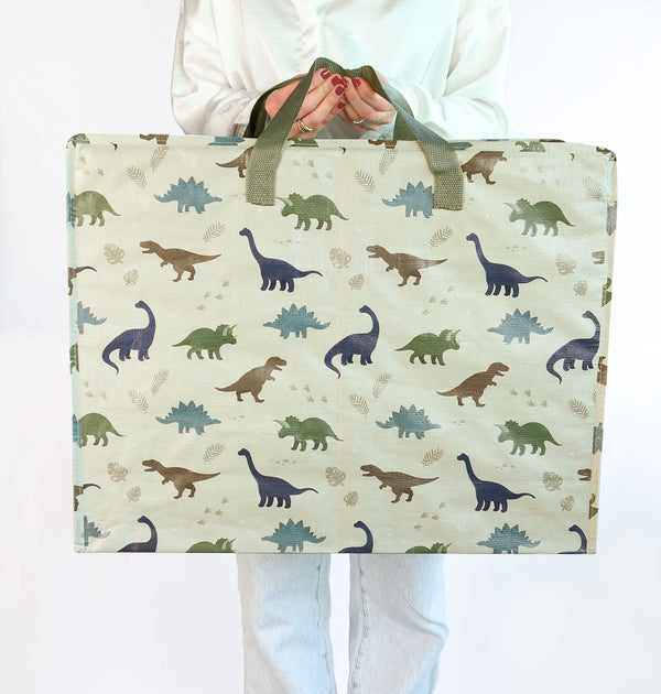 Grand sac de rangement XL - Dinosaures – vue 2 – A Little Lovely Company