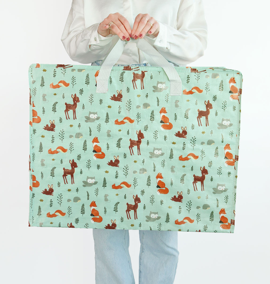 Grand sac de rangement XL - Amis de la forêt – vue 2 – A Little Lovely Company