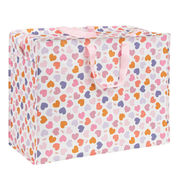 Grand sac de rangement XL - Cœurs – A Little Lovely Company