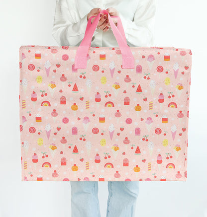 Grand sac de rangement XL - Glaces – vue 2 – A Little Lovely Company