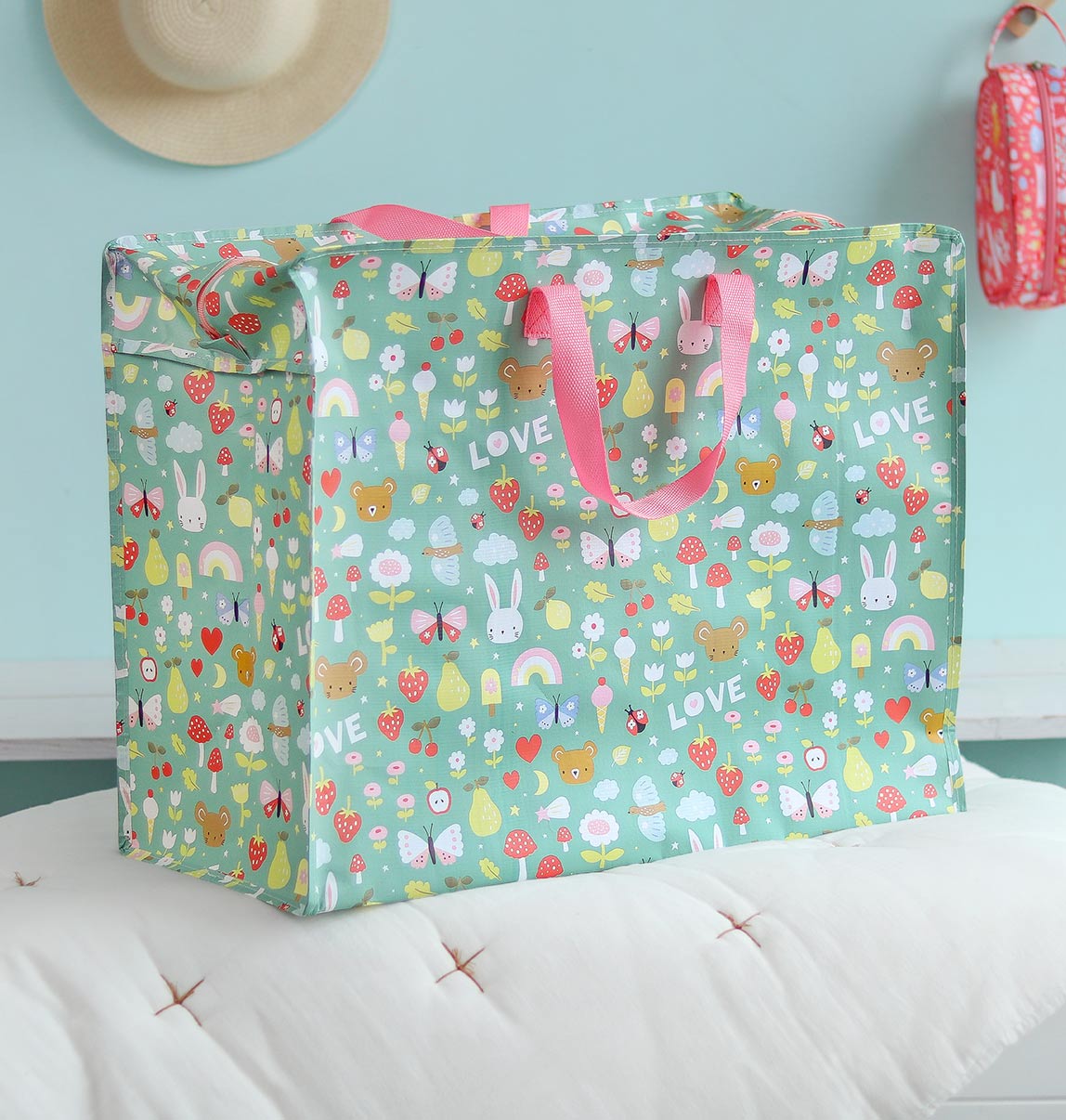 Grand sac de rangement XL - Joy – vue 2 – A Little Lovely Company