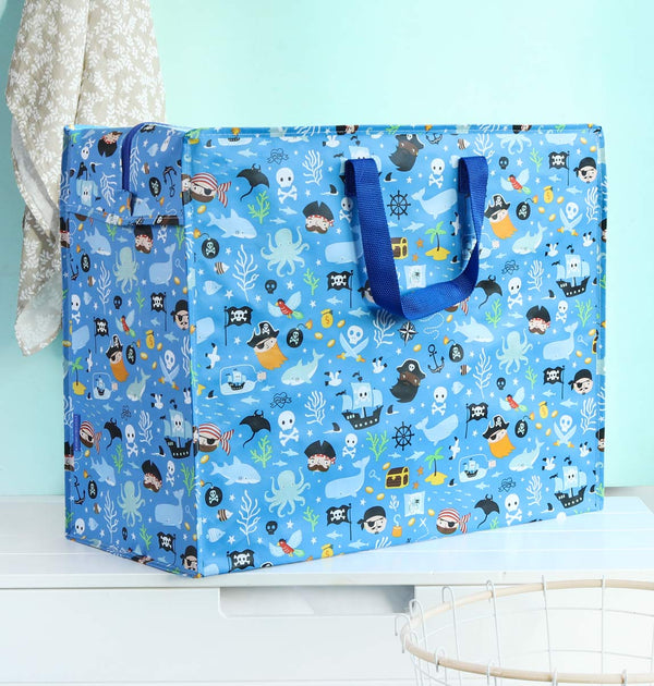 Grand sac de rangement XL - Pirates – vue 2 – A Little Lovely Company