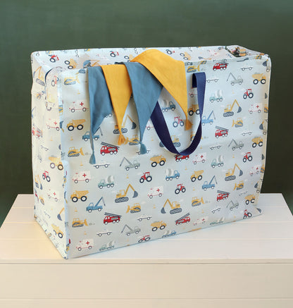 Grand sac de rangement XL - Véhicules – vue 3 – A Little Lovely Company