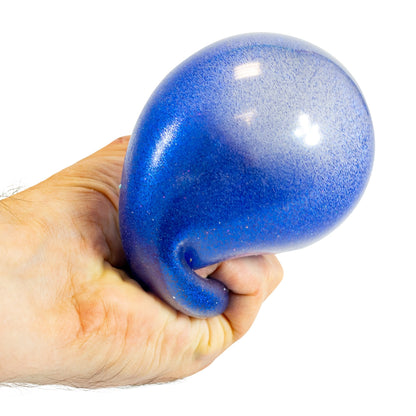 10 CM GLITTER LIGHT-UP AIR BALL