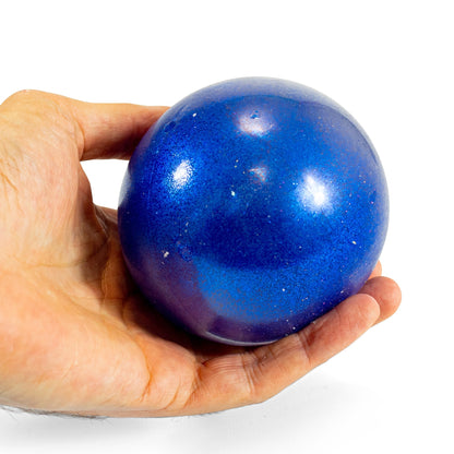 10 CM GLITTER LIGHT-UP AIR BALL