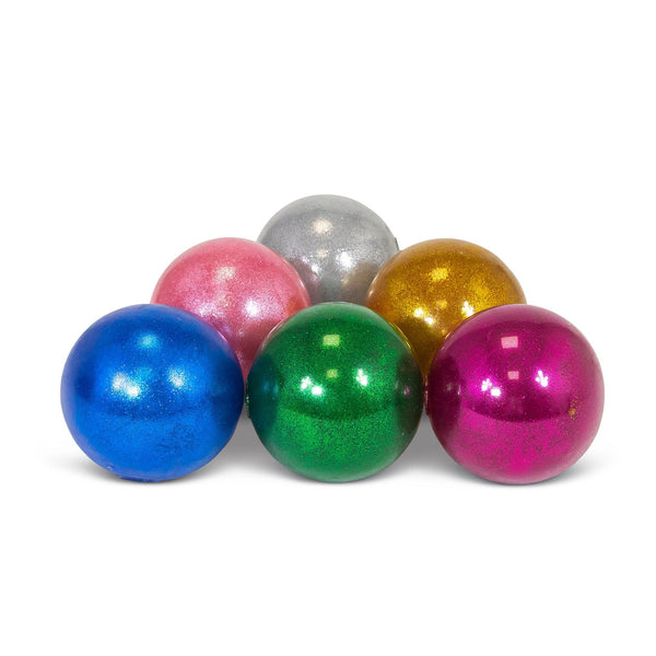 10 CM GLITTER LIGHT-UP AIR BALL