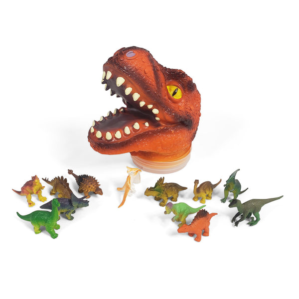 T-Rex Dinosaur Head Bath Toy (Small Size)