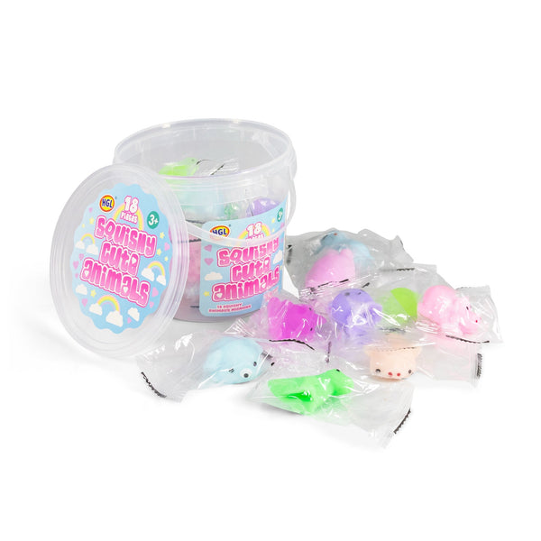 SQUISHY ANIMAUX MIGNONS EN BAIGNOIRE