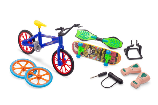MINI SKATEBOARDS, DECK, AND BIKE