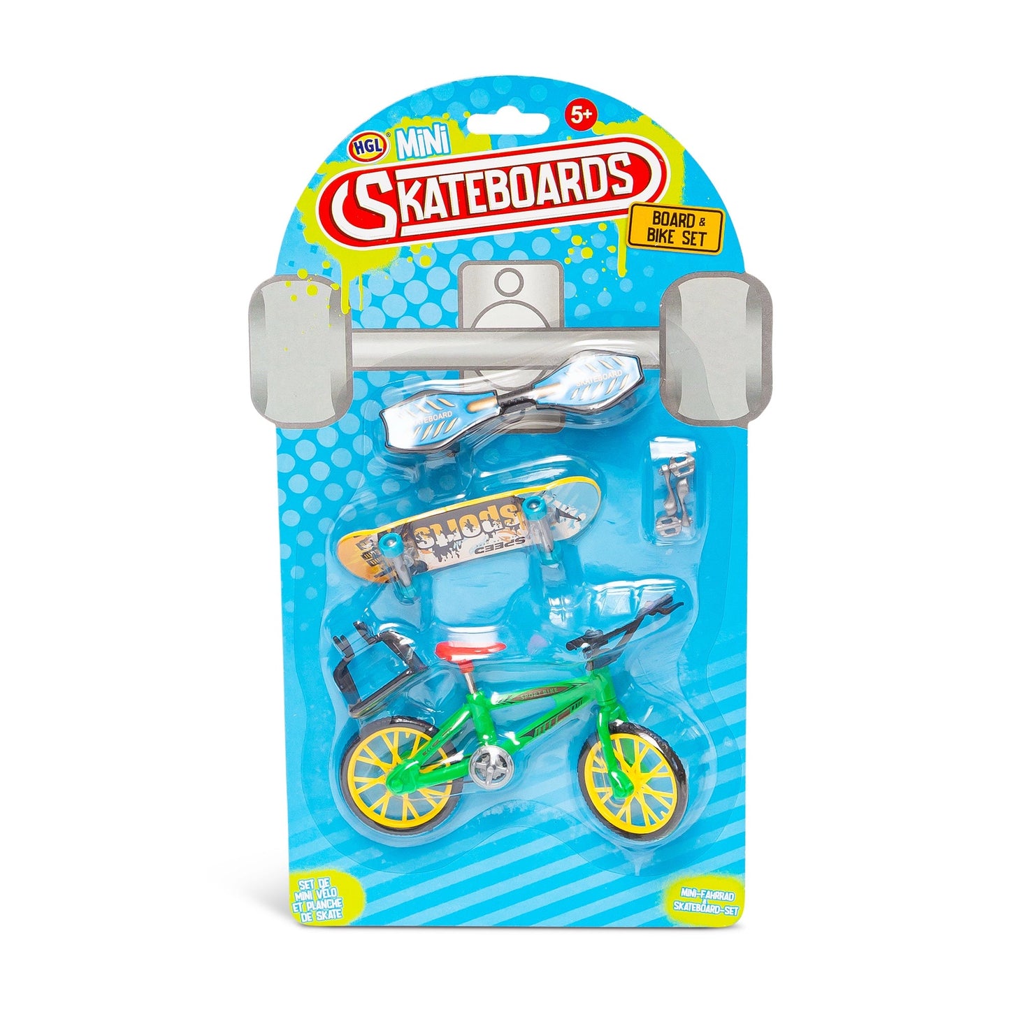 MINI SKATEBOARDS, DECK, AND BIKE