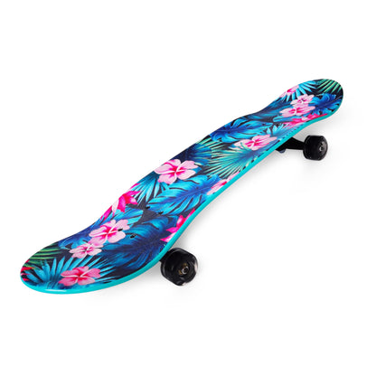 31-INCH PLASTIC SKATEBOARD WITH MIRROR GRAPHIC