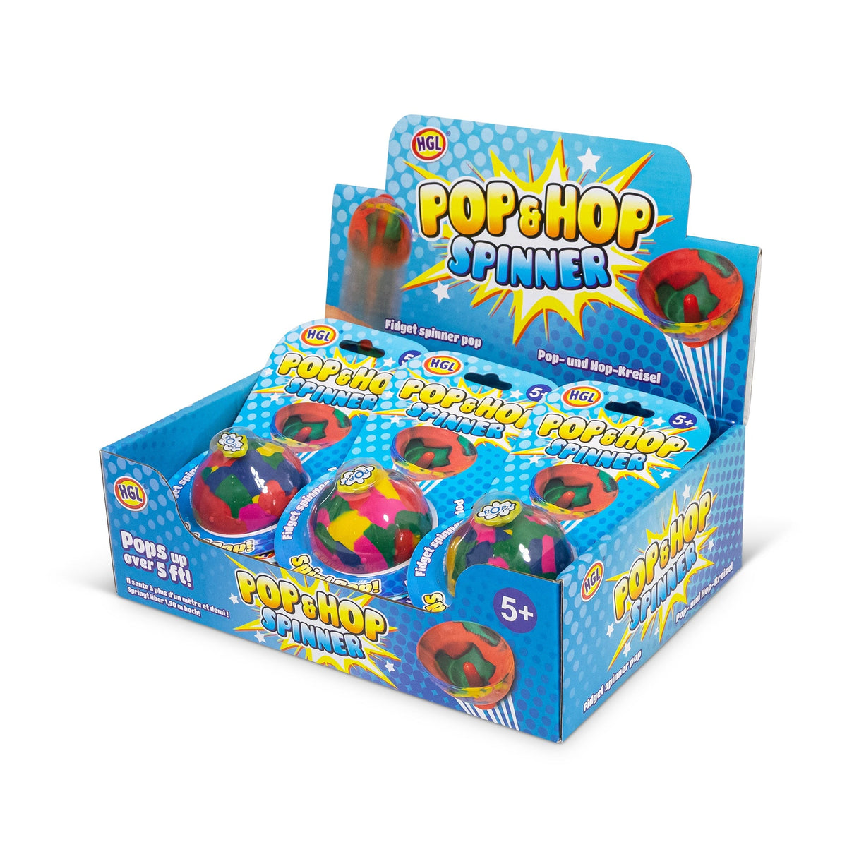 SPINNING TOP POP AND HOP