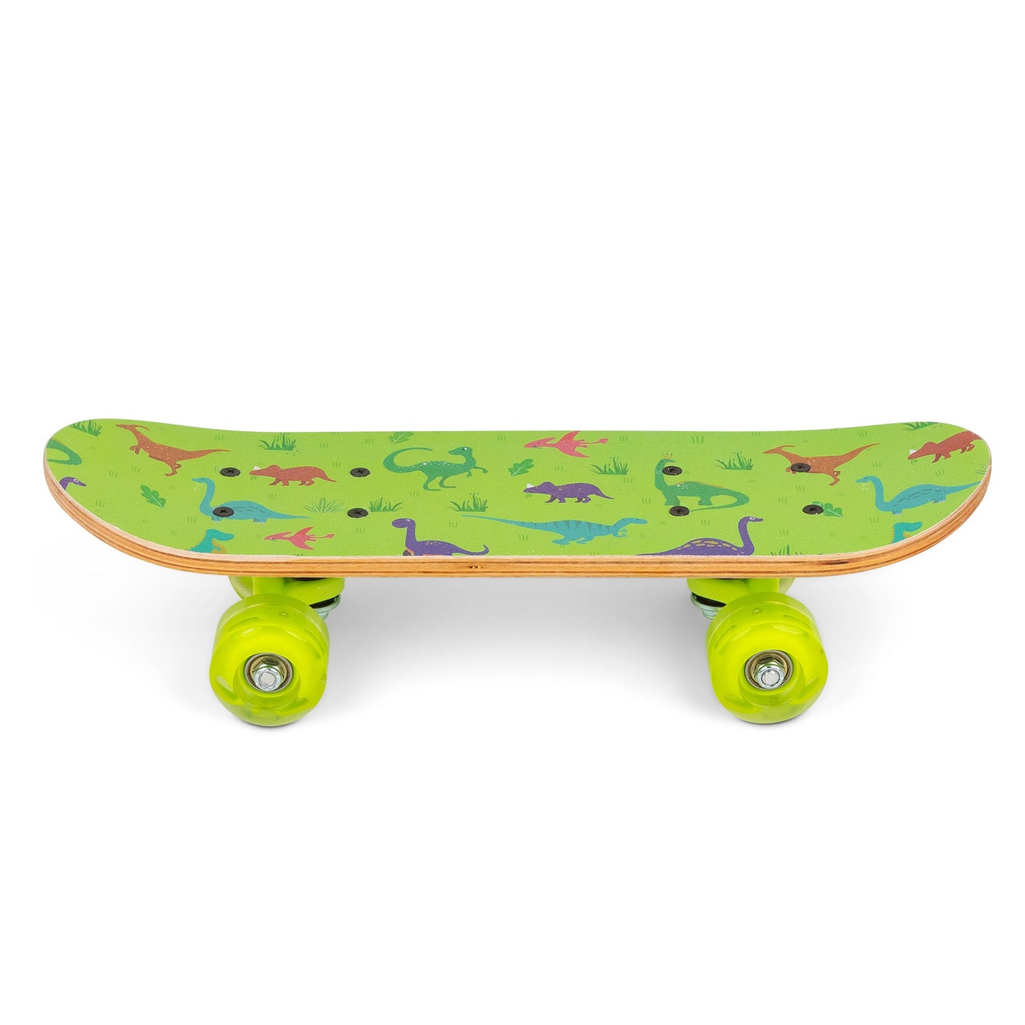 DINOSAUR SKATEBOARD WITH FLASHING WHEELS 17 INCHES