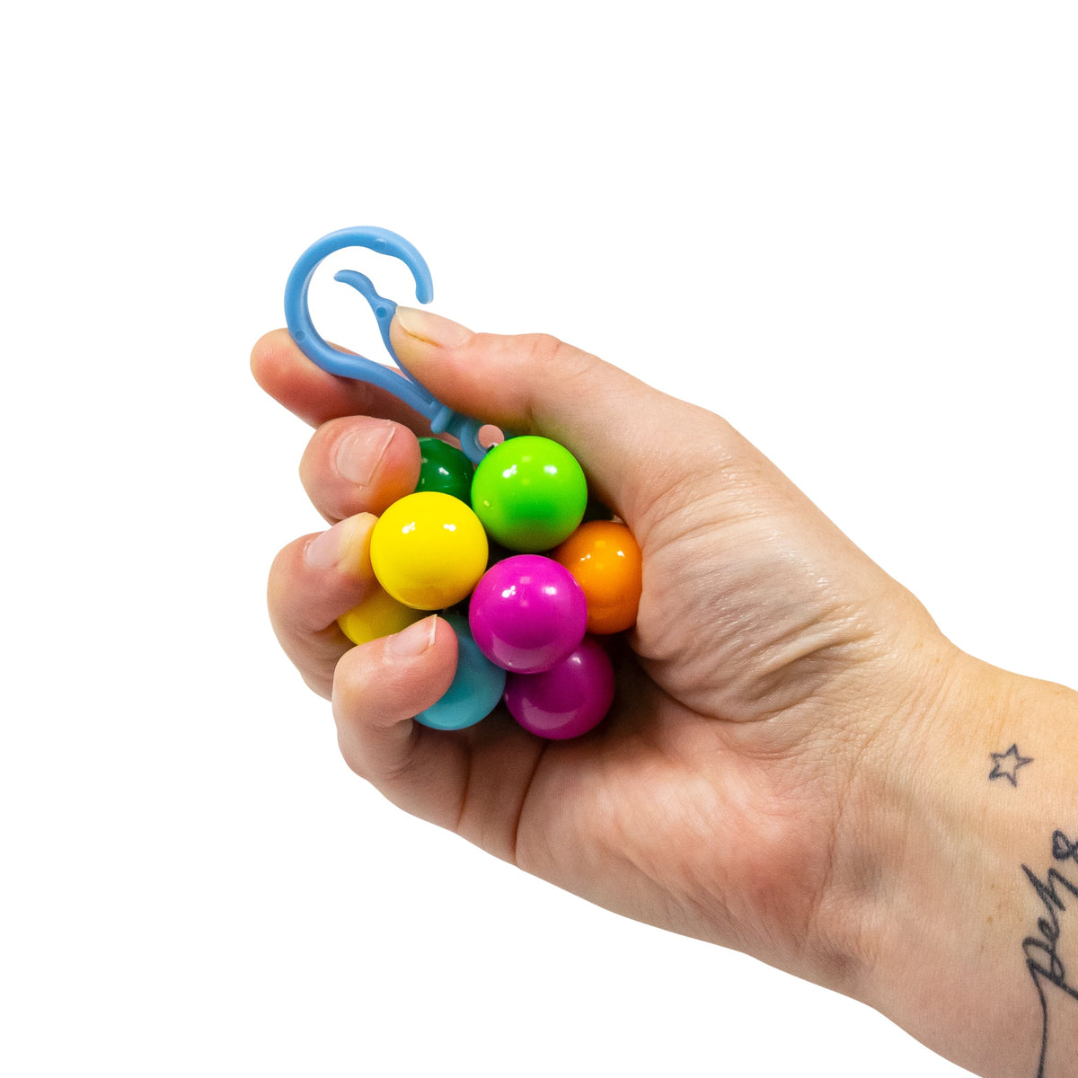 ATOMIC FIDGET BALL KEYCHAIN