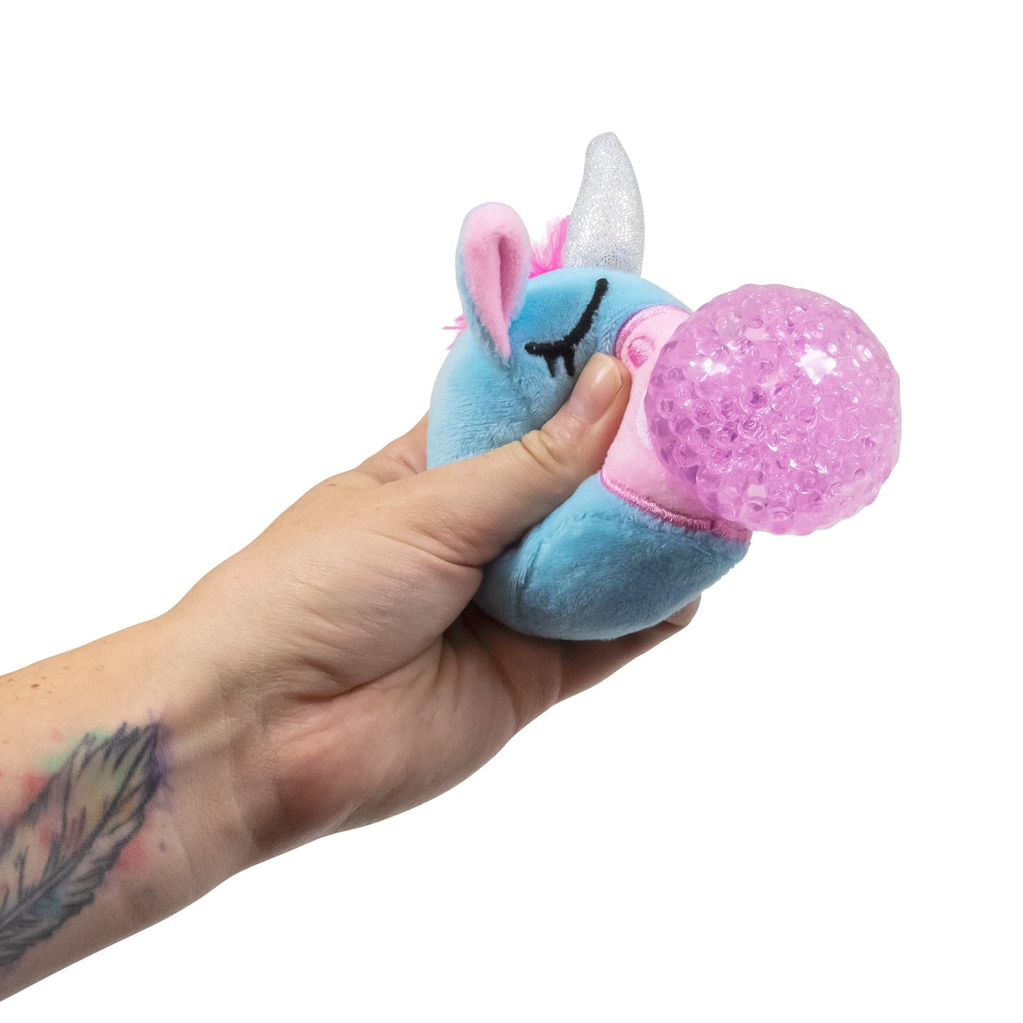 Boule de perles en peluche licorne