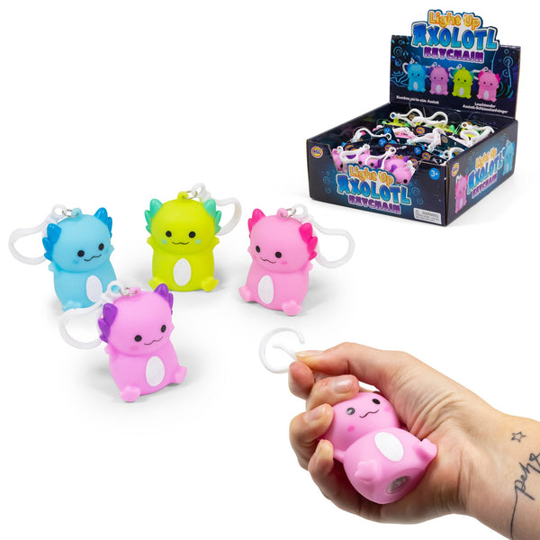 AXOLOTL LIGHT-UP KEYCHAIN