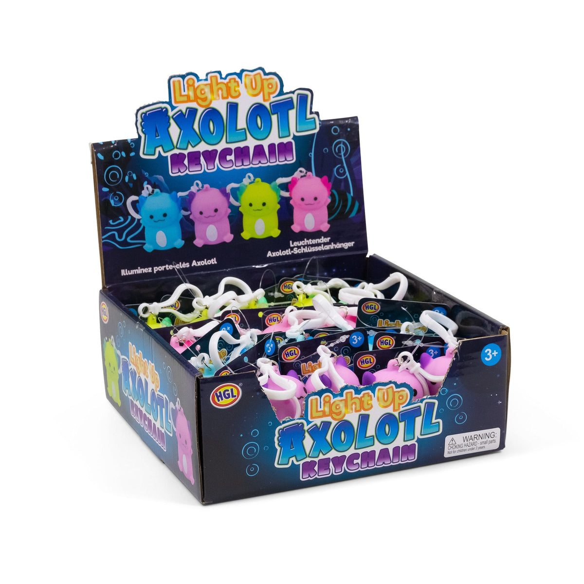 AXOLOTL LIGHT-UP KEYCHAIN