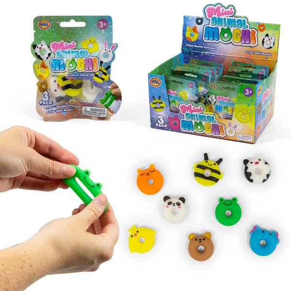 Lot de 3 mini-mochis animaux