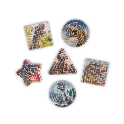 6 MINI DINOSAUR MAZES