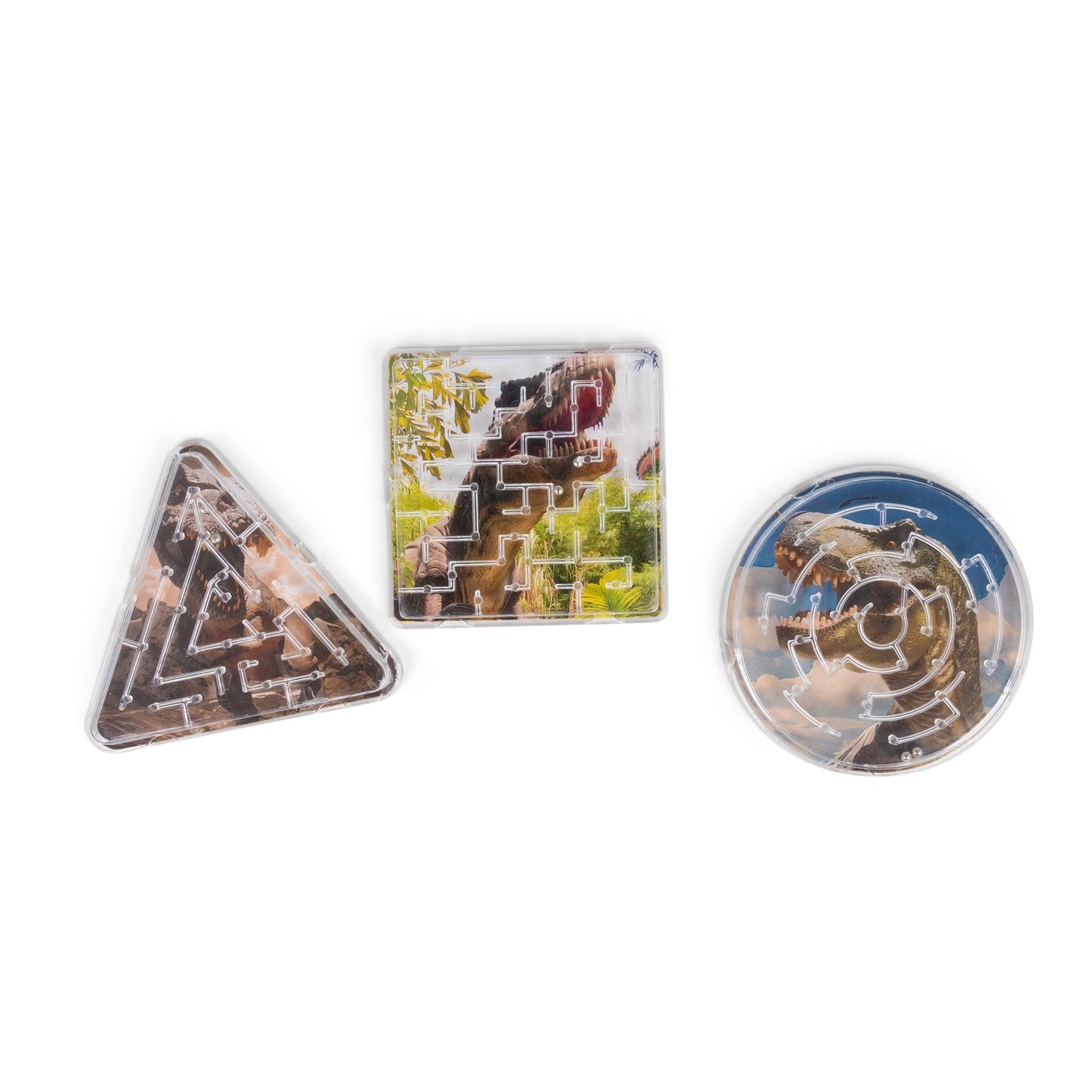 6 MINI DINOSAUR MAZES