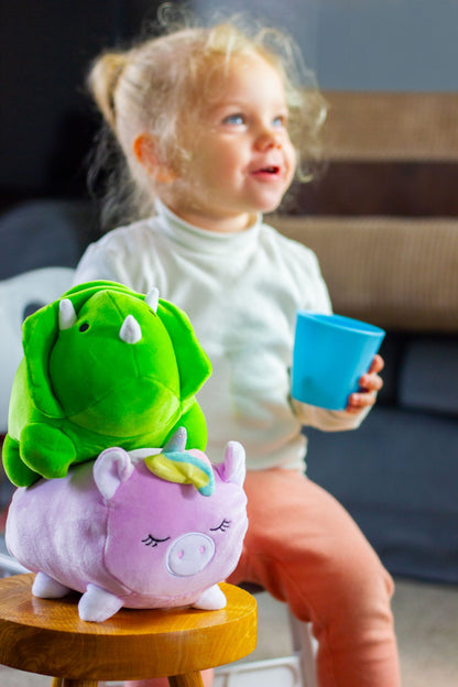 DINOSAURE ET LICORNE DOUX ET CONFORTABLES