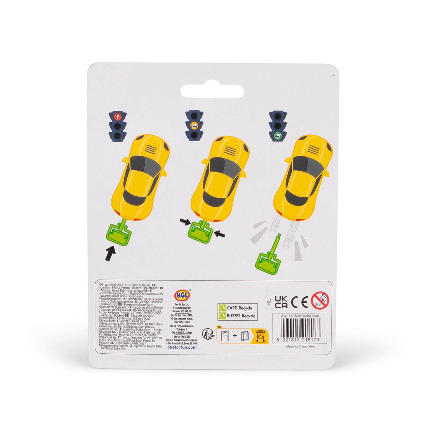 MINI RACING CARS 4PK