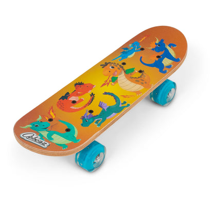 DRAGON SKATEBOARD WITH LIGHT-UP WHEELS 17 INCHES