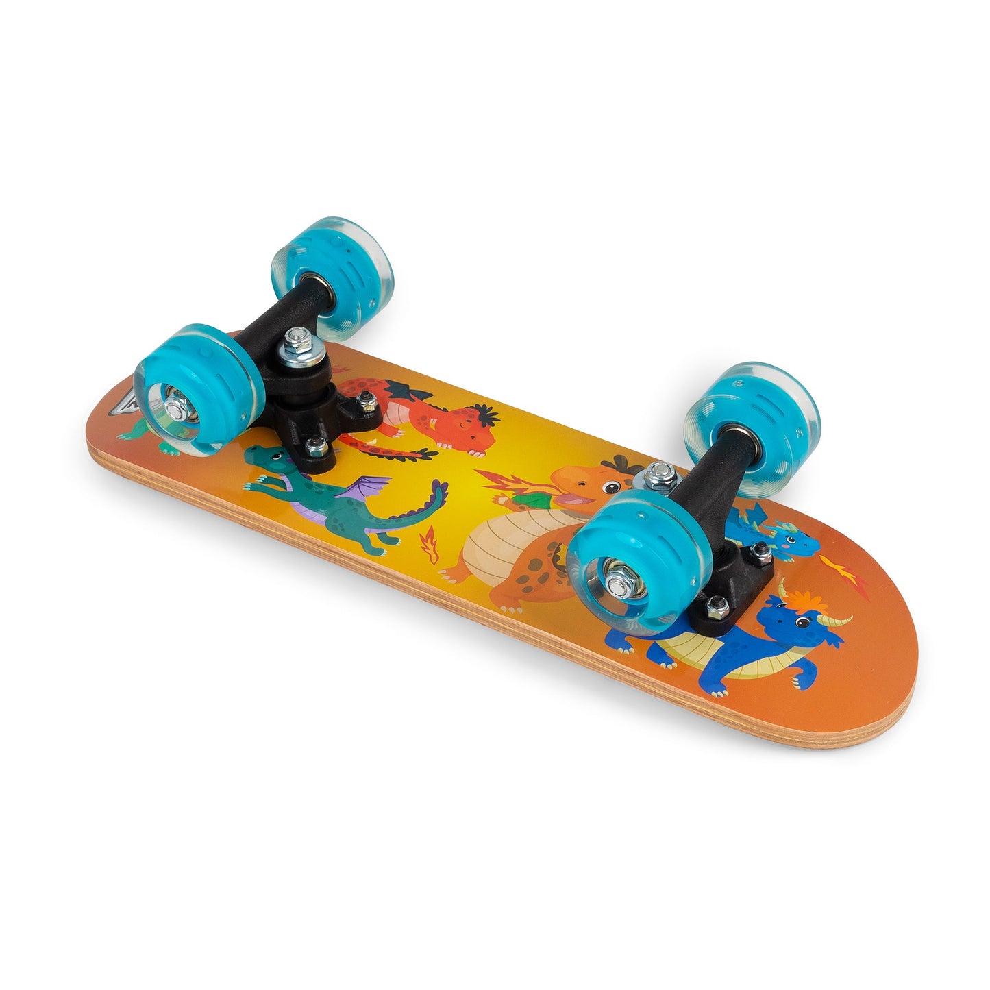 DRAGON SKATEBOARD WITH LIGHT-UP WHEELS 17 INCHES