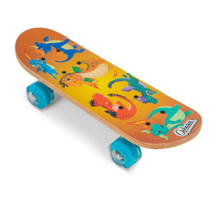 DRAGON SKATEBOARD WITH LIGHT-UP WHEELS 17 INCHES